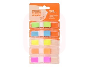 Marcador de Página Film 5 Cores - Leo&Leo