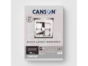 Bloco Layout Margeado A4 90g 50 Folhas - Canson